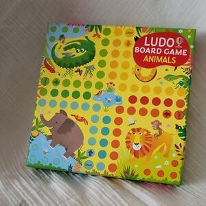 Usborne Animal Ludo Board Game